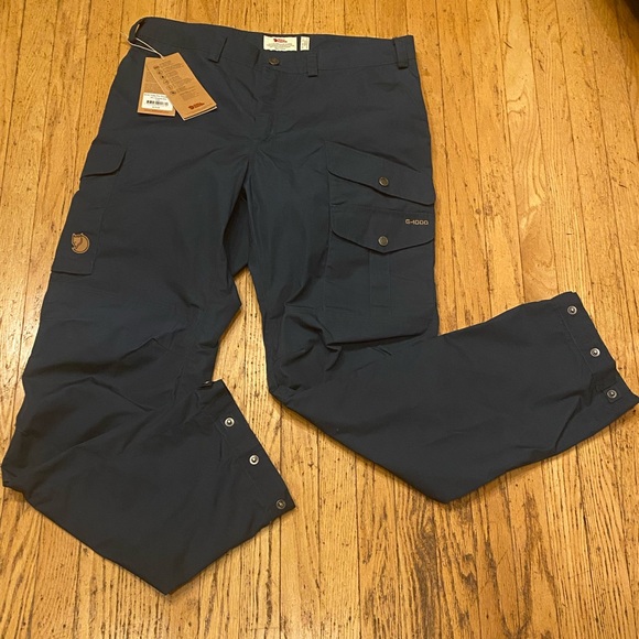 Fjallraven Pants - NWT Fjallraven Vidda Pro Trousers G1000 Mountain Blue Sz Women’s 12  Inseam 32